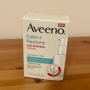 Aveeno Calm + Restore Age Renewal Serum